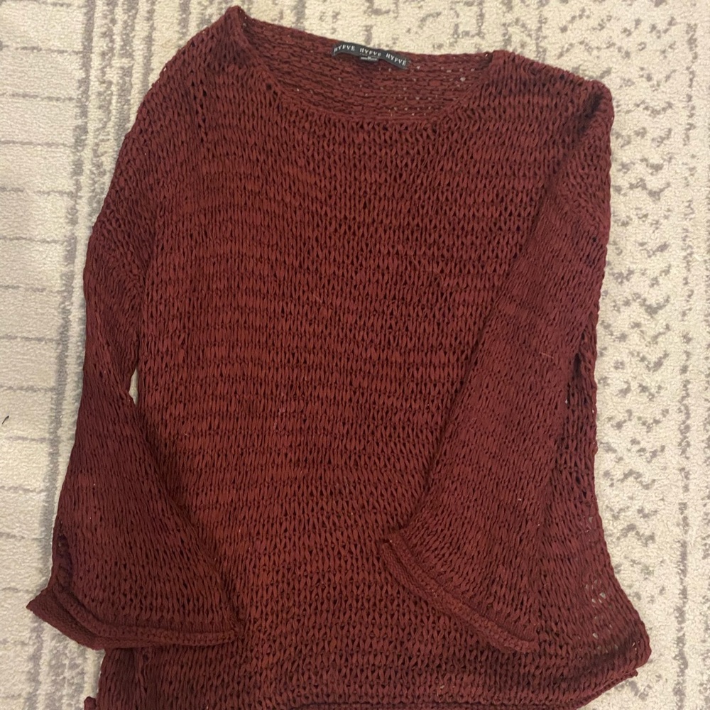 Red sweater